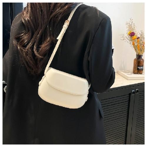 

New Vintage Saddle Crossbody Bag for Women, Small Minimalist Shoulder Purse, Versatile Casual Daypack