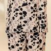 Women's Plus Size Printed 2-Piece Set – Casual Summer Outfit (XL-5XL)