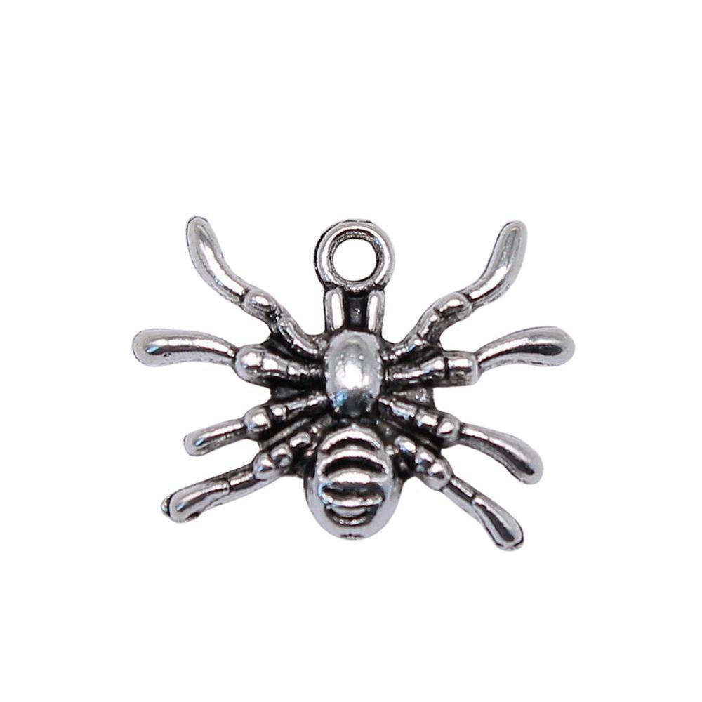 Charms Spider Halloween Bat Pendants Kids' Jewelry Materials QC119