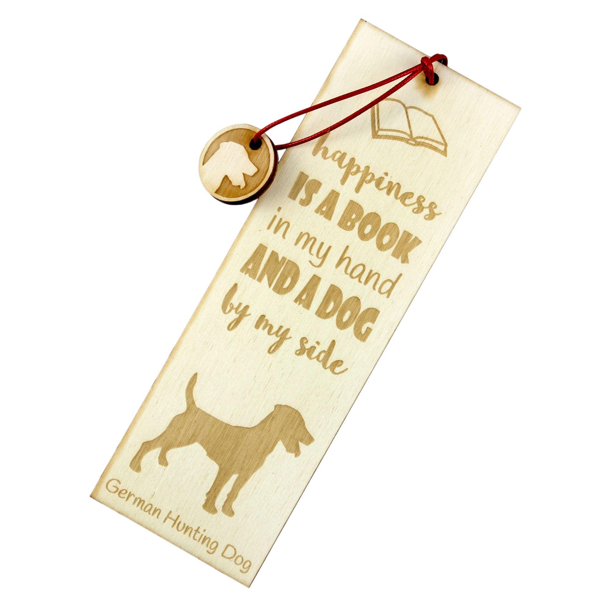 

Deutscher Jagdterrier - dog bookmark, personalized bookmark, dog gadget for Art-Dog brand readers