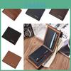 Elegante Cartera Nueva para Hombre Diseño Coreano Delgado Con Múltiples Ranuras para Tarjetas En Cuero PU