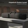 Billiard Cue Case Soft with Pocket Sturdy for Travel, Practice Sessions