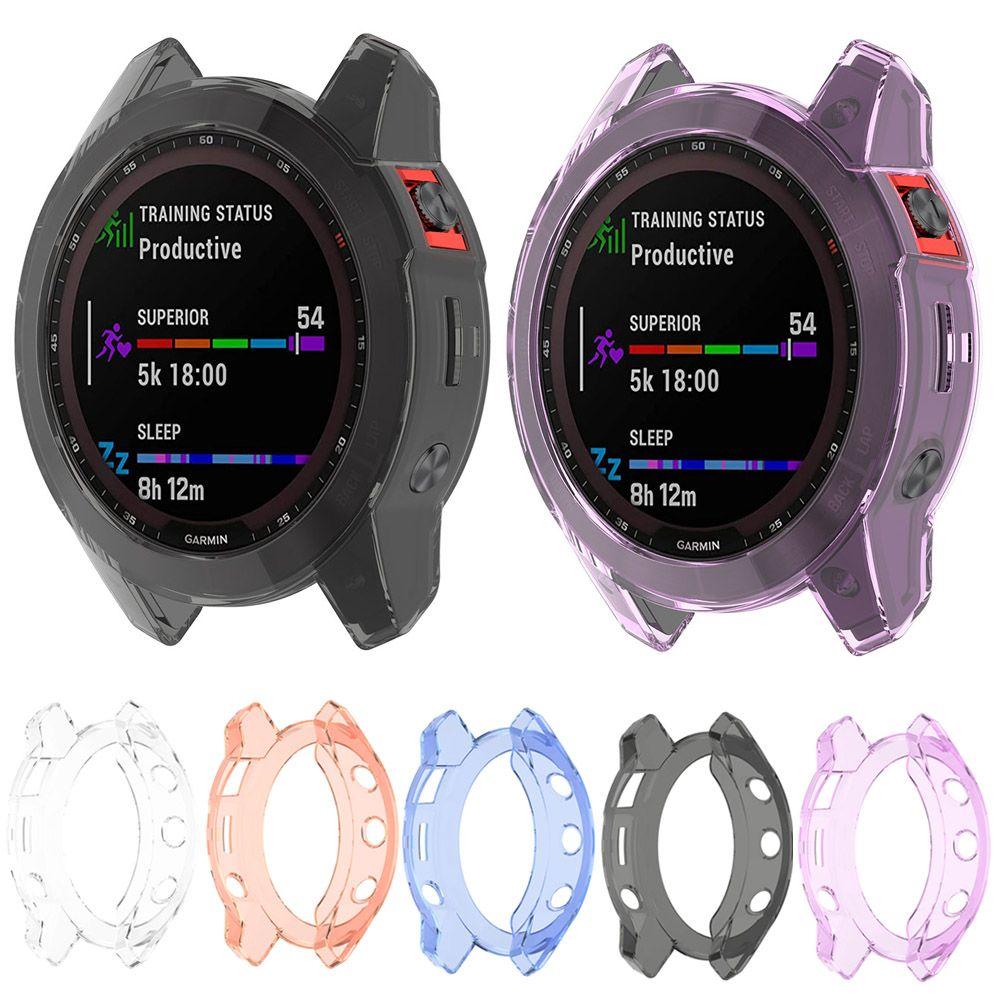 

Противоударный пылезащитный корпус для часов с полной защитой Защитная оболочка из ТПУ Защитный корпус чёрный