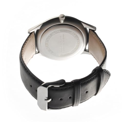 Kopha Dress Watch, Scandinavian Design, Battery-Operated Quartz Movement, Officially Imported, SLIM CLASSIC 42, Slim Belt, White x Black, Men's