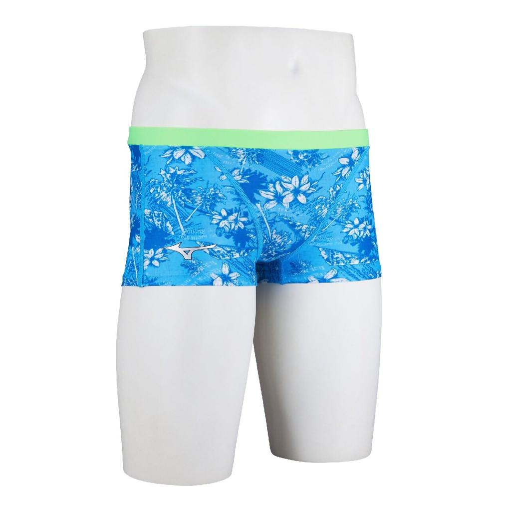 MIZUNO Competitive Swimming Exersuit Short Spats N2MBD565 XS size 22 Light Blue (Mizuno) Swimwear, Swimming, [Ri collection]