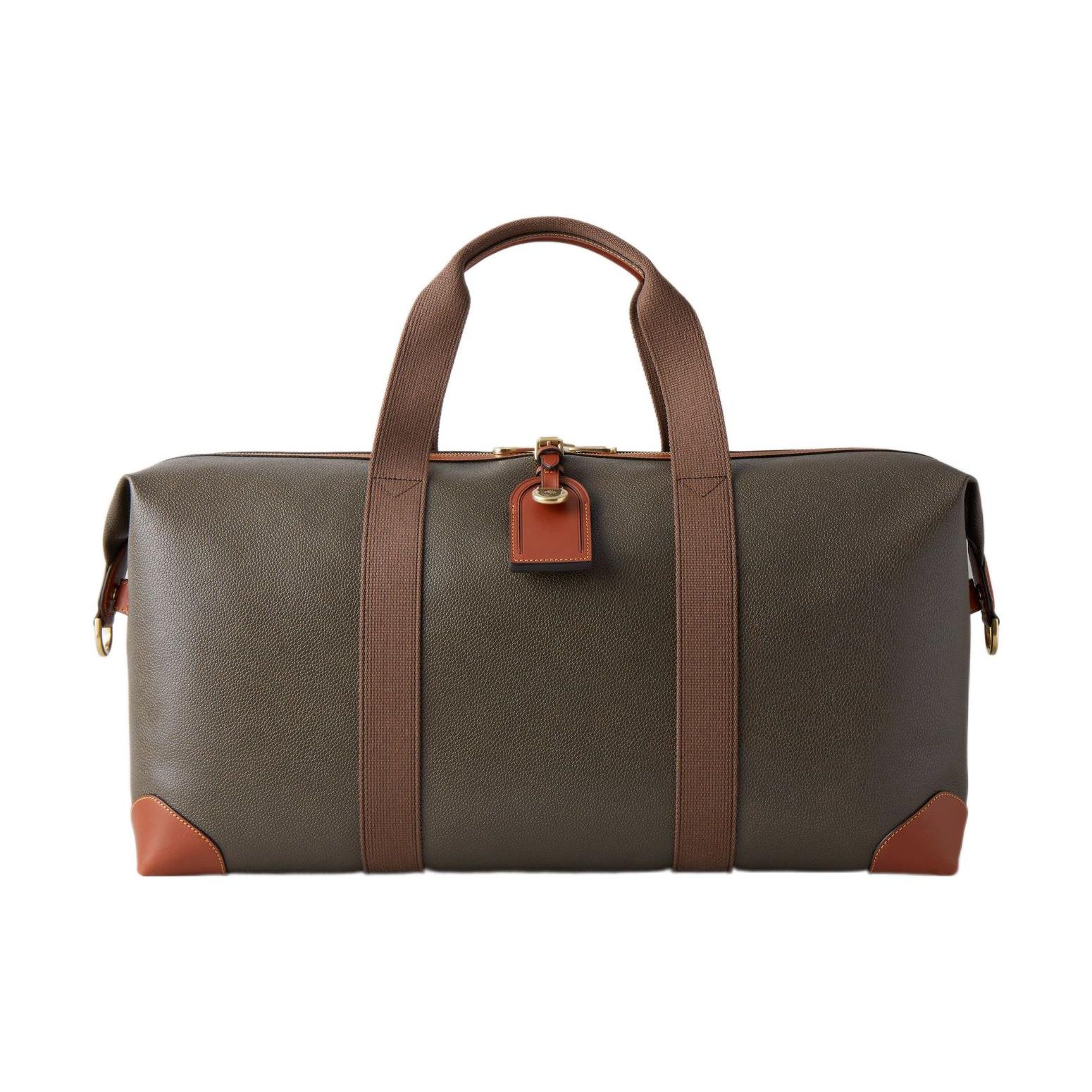 

Mulberry Fashion Patchwork Detachable Adjustable Shoulder Strap Zipper Closure Medium Shoulder Crossbody Handbag Women handbag Brown HL5136127Q330 Basic Set (Bag+Dust Bag)