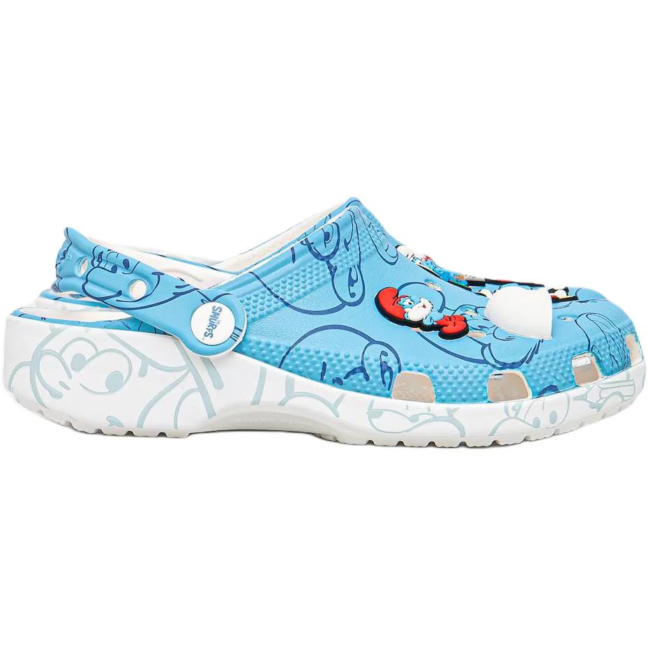 Crocs Classic Clog Abrasion Resistant Low Top Children's Sandals Blue Kids'