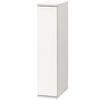 Asahi Wood Processing Slender Gap Storage Unit, 20cm Wide, White, SLK-9020ST-W