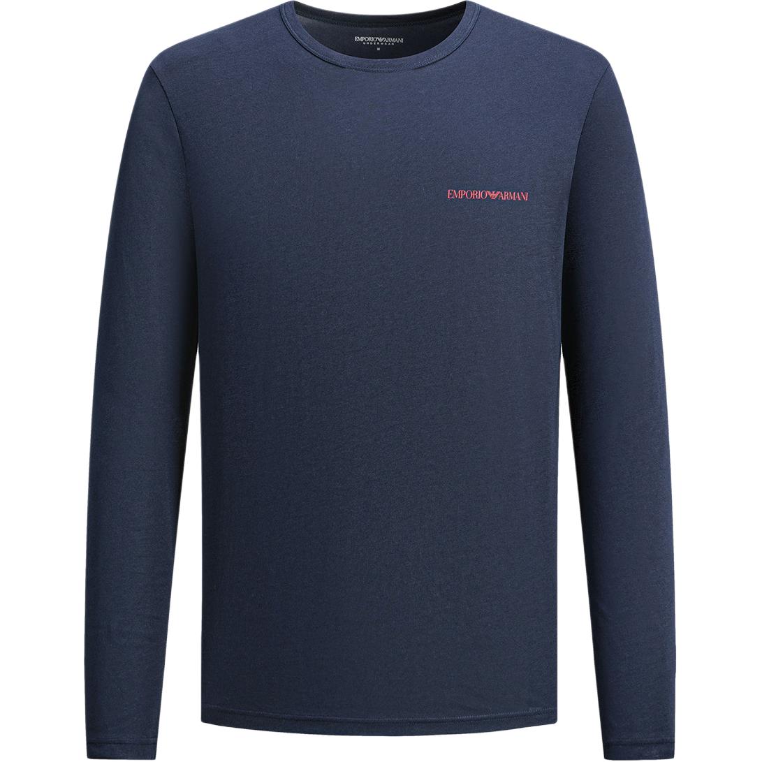 

Emporio Armani FW25 Letter Print Crew Neck Long Sleeve T-Shirt Men Tops EM000382-AF10800-UB102 S