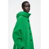 Cos Japan Oversized Wool Hooded Coat