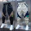 Pantaloni Cargo da Uomo Multitasche Elasticizzati Jogger Pantaloni Kaki Uomo Harem Multitasca Cotone Oversize Stile Coreano