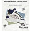 Adidas Originals Drop Step Se Comfortable Versatile Shock Absorbing Durable High Top Kids Skate Shoes Kids Skate Shoes White IH3285