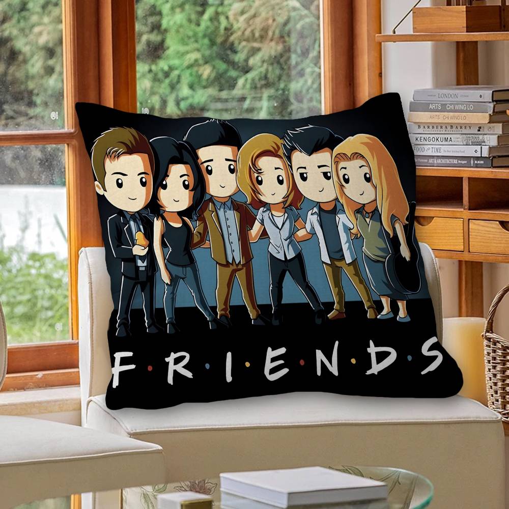 Popular Friends TV Show Pillow Cushion Cover Pillowcase Living Room Sofa Home Decor Customized