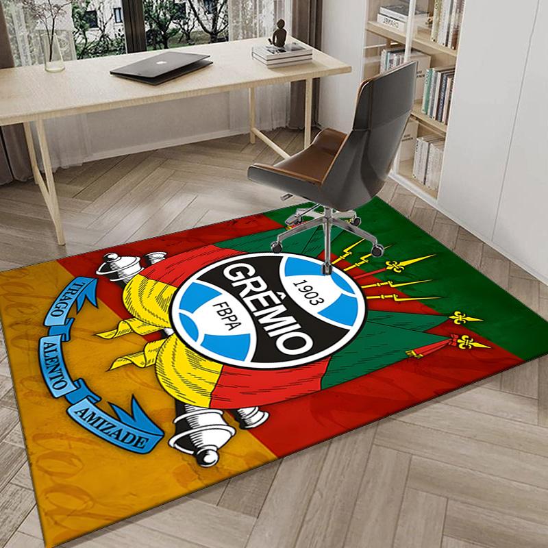 Fc 1903 Emblem Printed Area Rug for Office, Chair Rug, Decorative Carpet Floor Mat, Large Size Fan gifts Christmas gifts