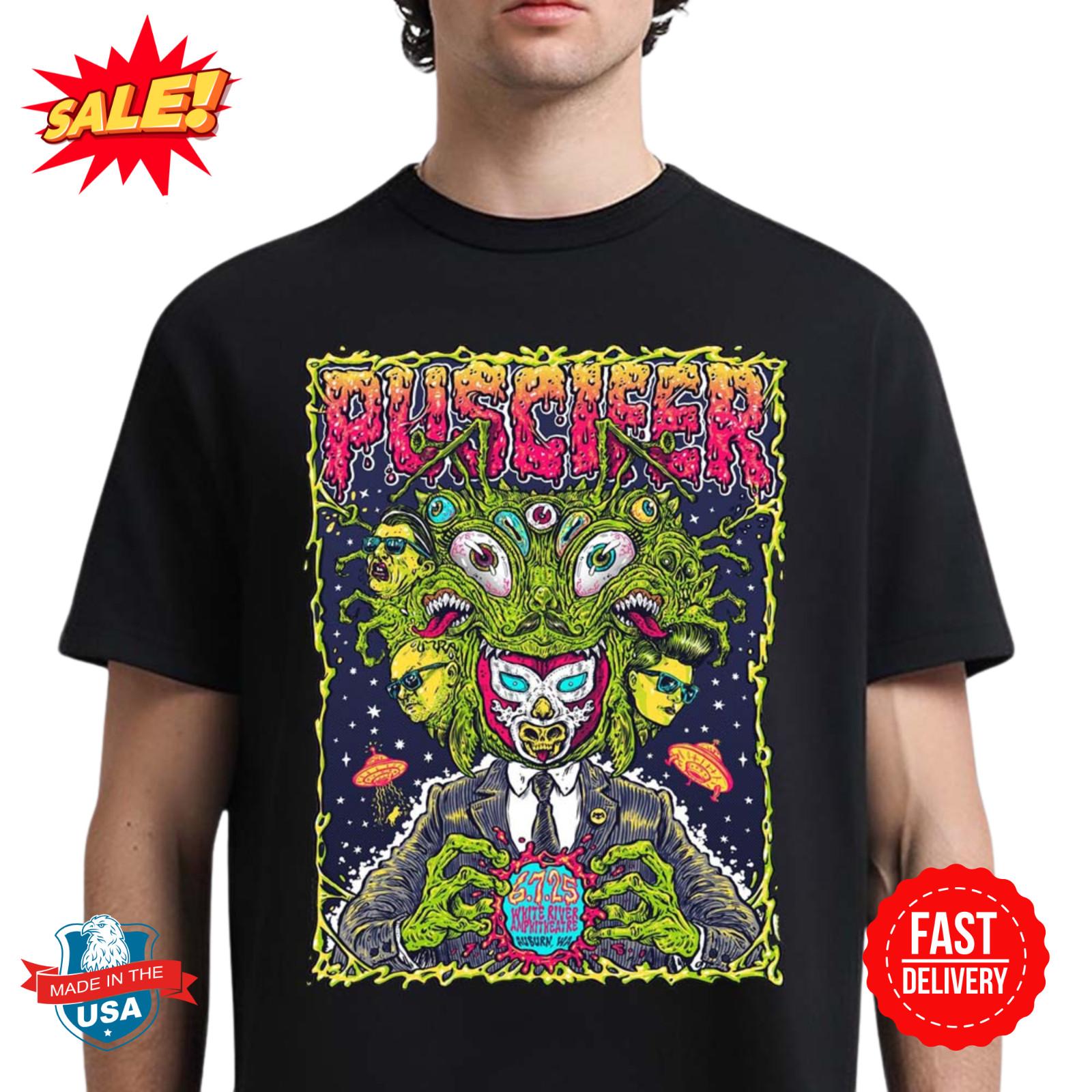 

Puscifer Sessanta V2.0 Auburn Washington 2025 Concert On June 7 2025 T-Shirt Unisex T-Shirt M