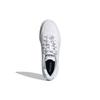 Adidas Neo Hoops 2.0 Synthetic Leather Retro Slip-Resistant Shock-Absorbing Durable Lightweight Low-Top Skate Shoes Unisex Sneakers White Blue FY8630
