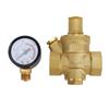 DN15 1/2 Inch Drukreduceerklep en Manometer Ingebouwd Filter Zuigertype Messing Waterdrukregelklep