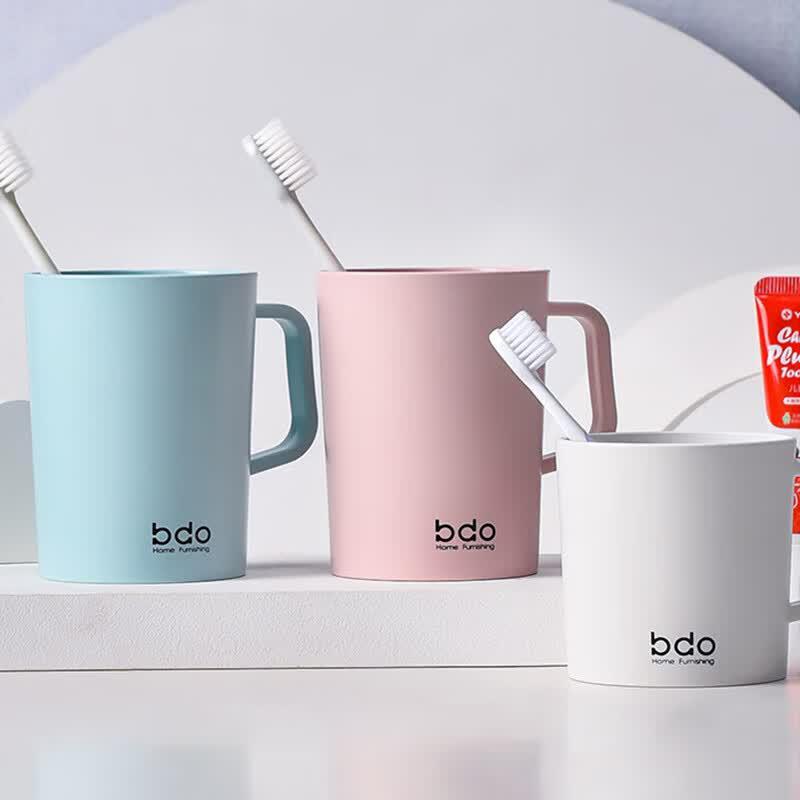 BDO Bathroom Oral Rinse & Toothbrush Cups