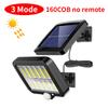 LED Solar Split Wall Lamp 3 Mode Waterproof Motion Sensor Lamp Security Outdoor Street Lighting Solar Lamp for Garden Wall Light