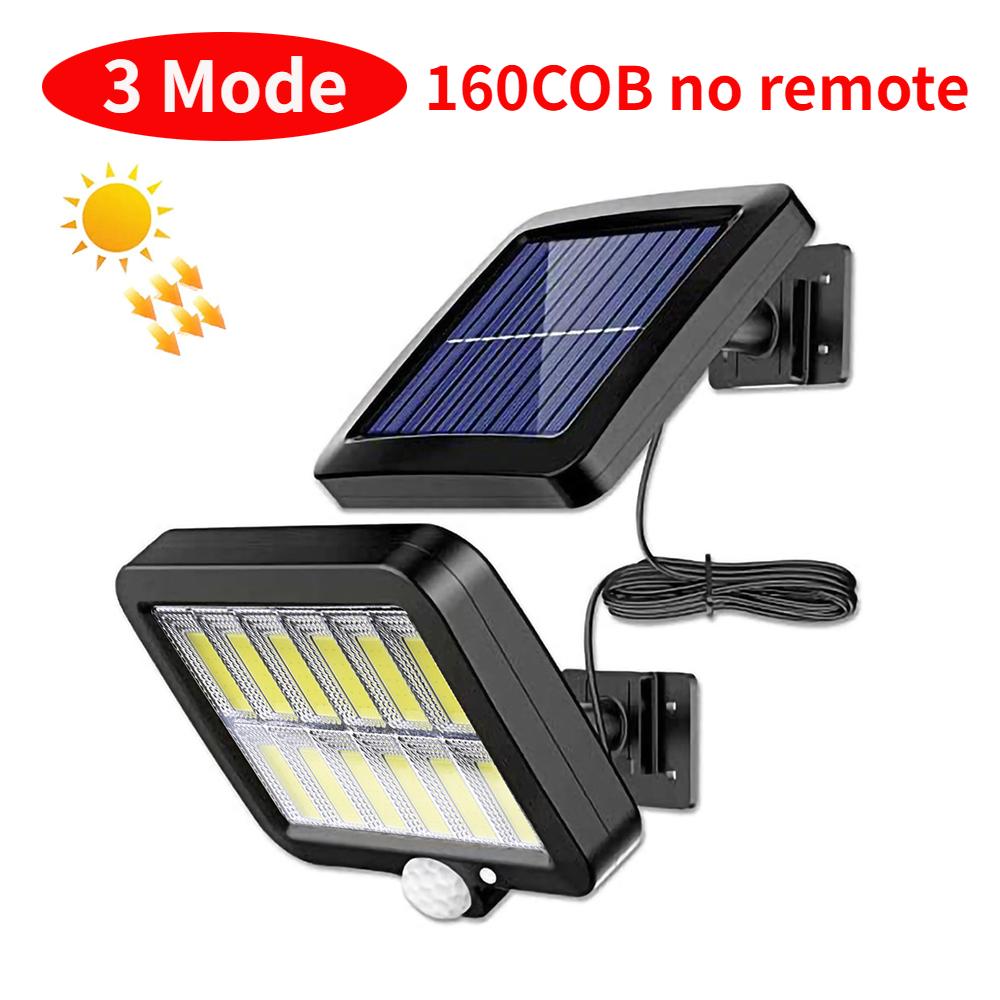 LED Solar Split Wall Lamp 3 Mode Waterproof Motion Sensor Lamp Security Outdoor Street Lighting Solar Lamp for Garden Wall Light