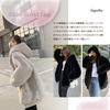 Signifie Boa Boa Drop Size S Women's Blouson, Outerwear, Jacket, Shoulder, Slimming, Hooded, Autumn/Winter, Black,