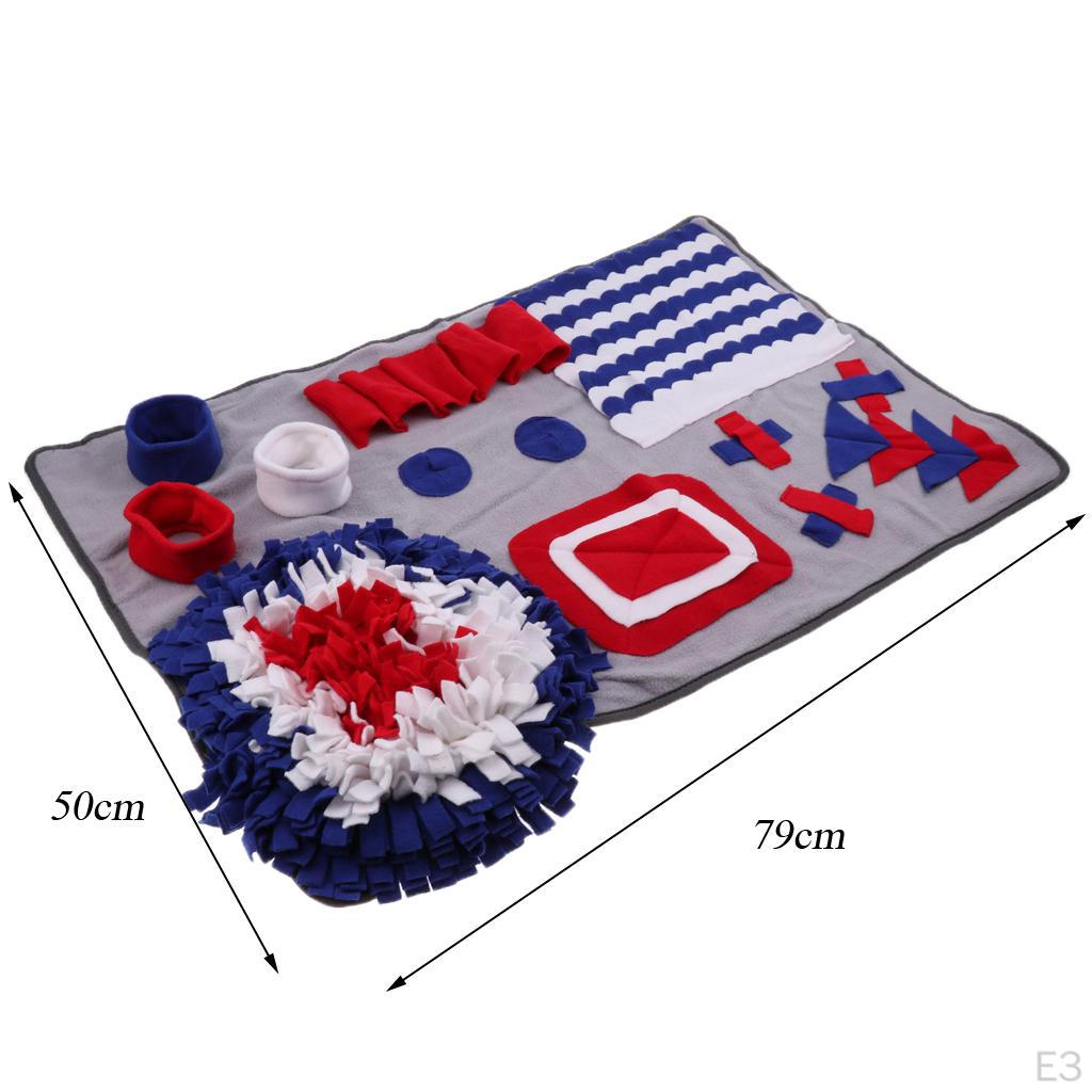Dog snuffle pad for Small Large Dogs, Blanket, Toy Mat, Mat Play Sniffing