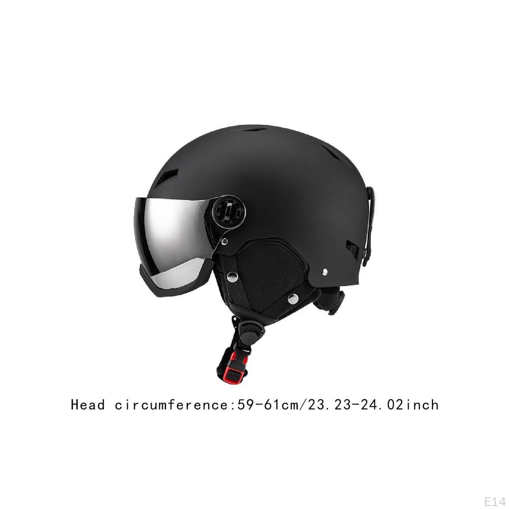 Ski Helmet with Goggles And Ear Protection for Snowboarding