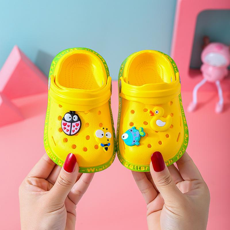 

2024 Summer Baby Shoes Sandals for Girls Boy Mules Baby Girl Shoes Cartoon Sandal Infantil for Boy Children s Garden Shoes