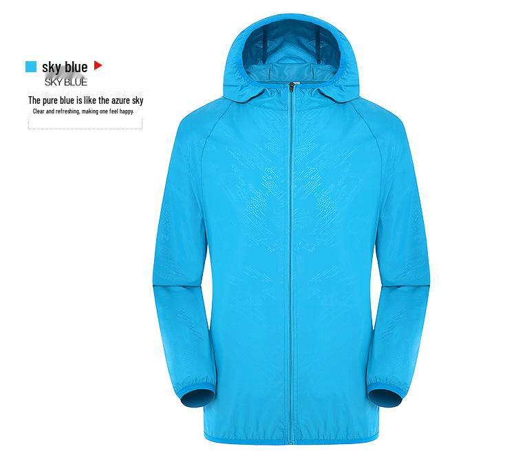 Ultrathin Windproof Cycling Jacket - Men's & Women's Waterproof Sun Protection with Custom Logo Options