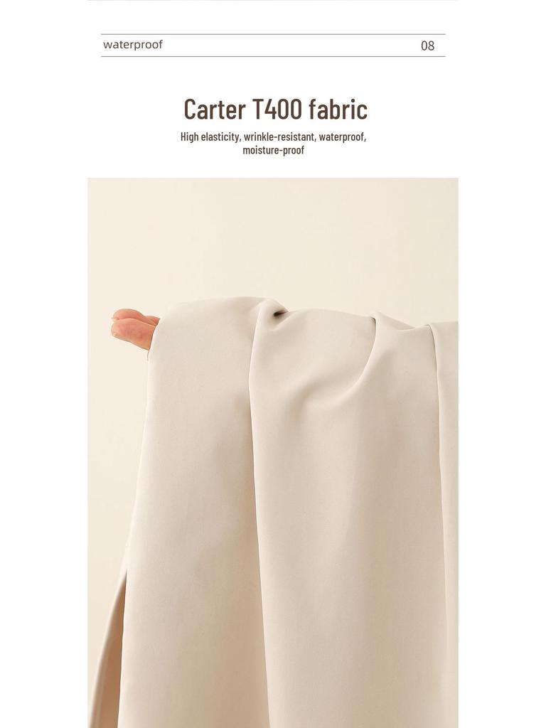 Anqin Moisture-Proof Quilt Storage Bag - Large Capacity, Thickened, Silk & Cotton Compatible, Rice White