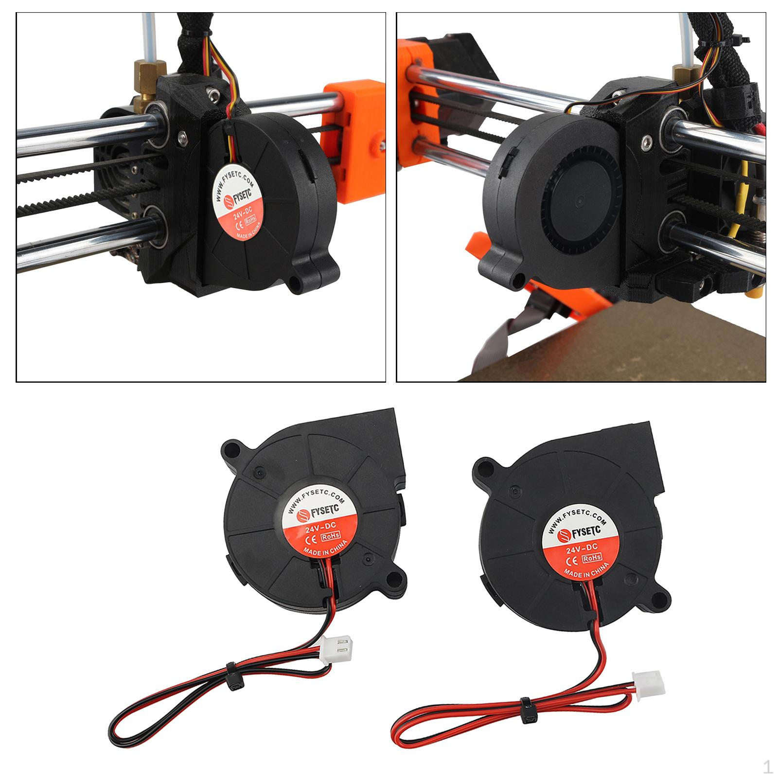 

24V DC 50mm Blower Cooling Fan 5015 Extruder for pour 3D Printer