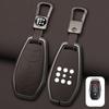 Metal Leather Car Key Case Cover Holder For Dongfeng fengguang Seres Evolute i-Space i-Pro Landian E5 CarProtection Shell