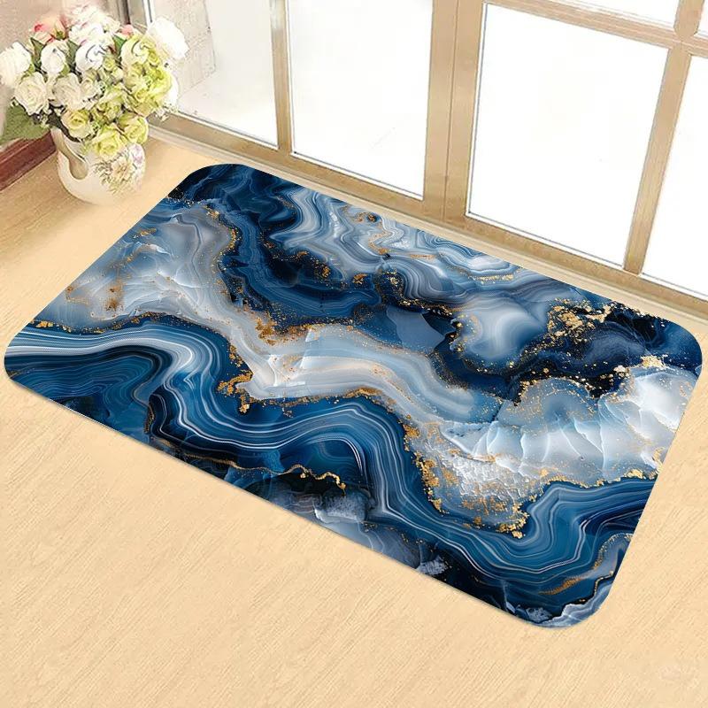 Printed Rug Doormat for Bedrooms Front Door Non-slip Stain-resistant Suitable for Various Home Settings