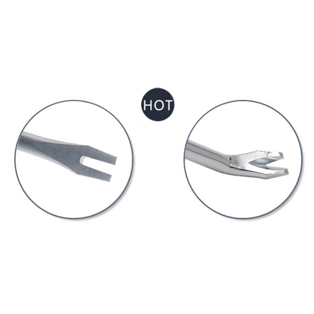 U V Type Screwdriver Nail Puller 26cm Nail Puller Pry Tool Nail Remover For Home Repair Tools Workshop Hand Manual Tools