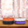 Haunting Beauty Decorative Halloween Ribbon Showcasing Bat Motif Perfect for Party Tool and Fashion Hair Accessories