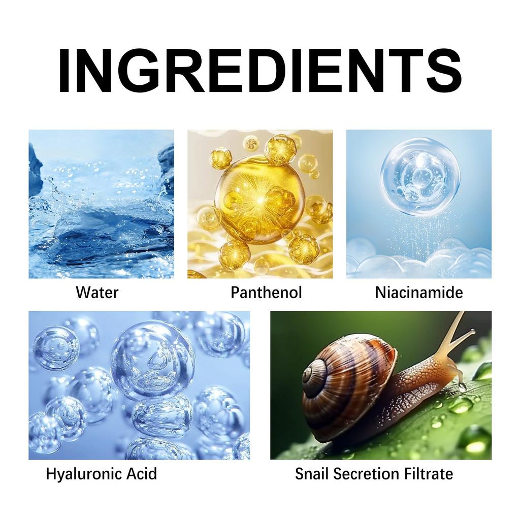 Mucin Extract Moisturizing Eyes Repairing And Nourishing Skin Reducing Fine Lines Suitable For All Skin Types