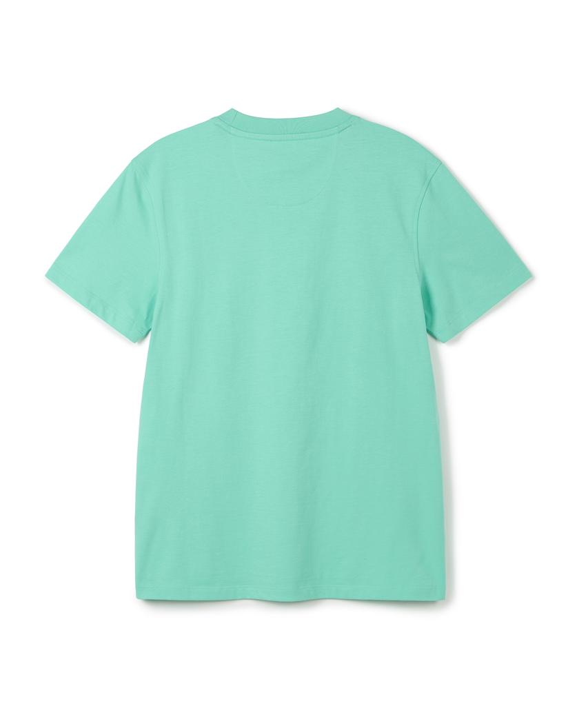 USPOLOASSN Cotton Short Sleeve Round Neck T-Shirt_Mint