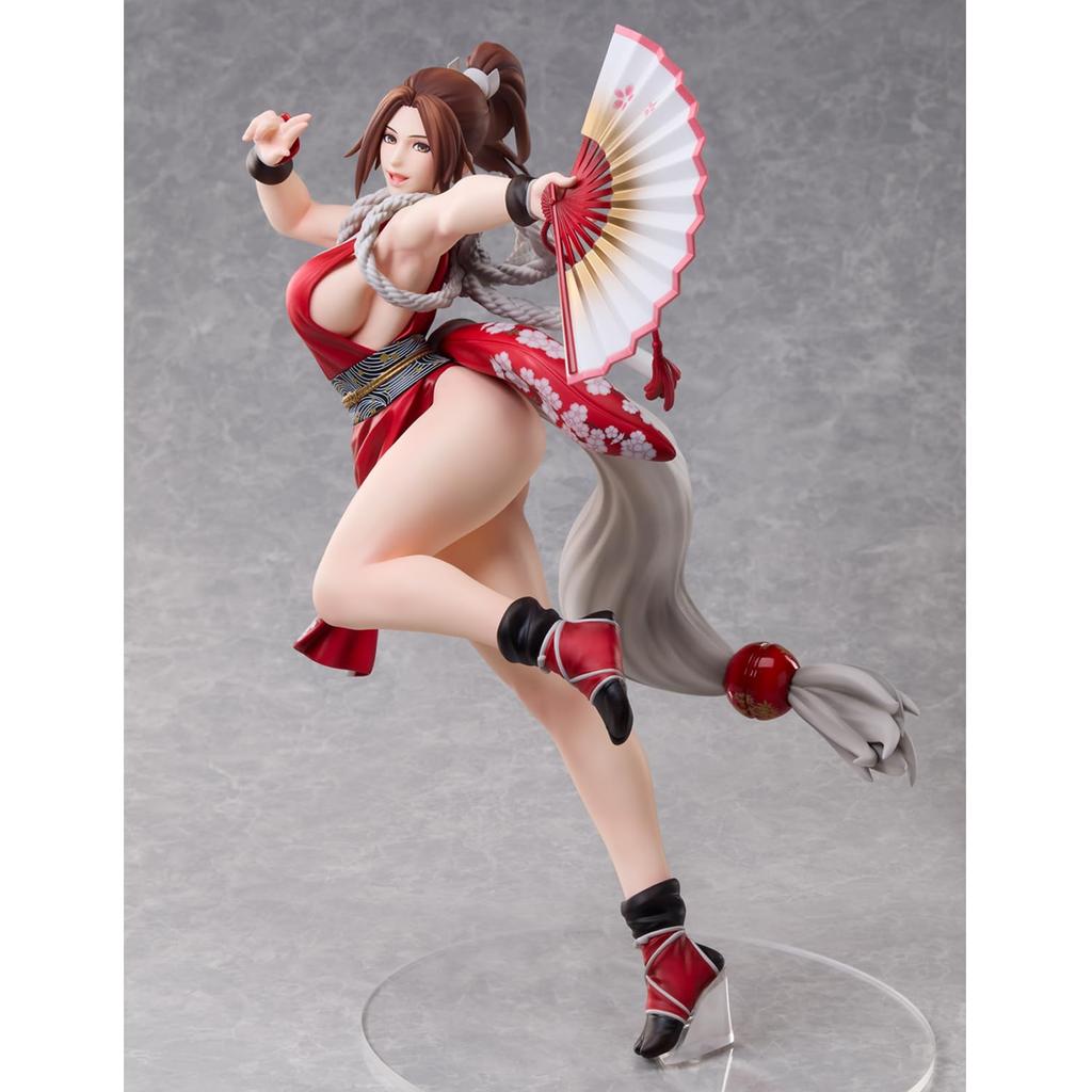Fatal Fury City of the Wolves Mai Shiranui Sakura Storm Suzaku Scale PVC ABS Painted Complete Figure B-style Dance, 1/4 &