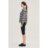Huit [26ss] Ultra Lightweight Sheer Check Shirt Htwsu6j04t