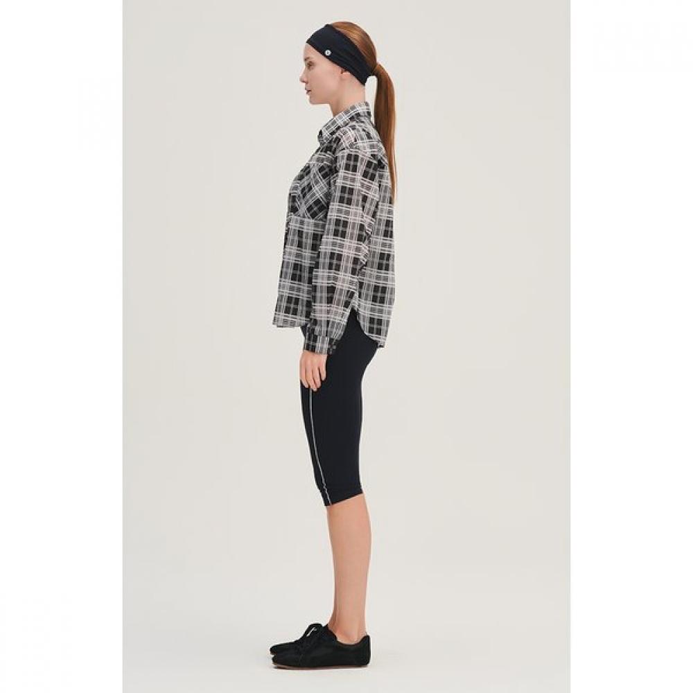 Huit [26ss] Ultra Lightweight Sheer Check Shirt Htwsu6j04t