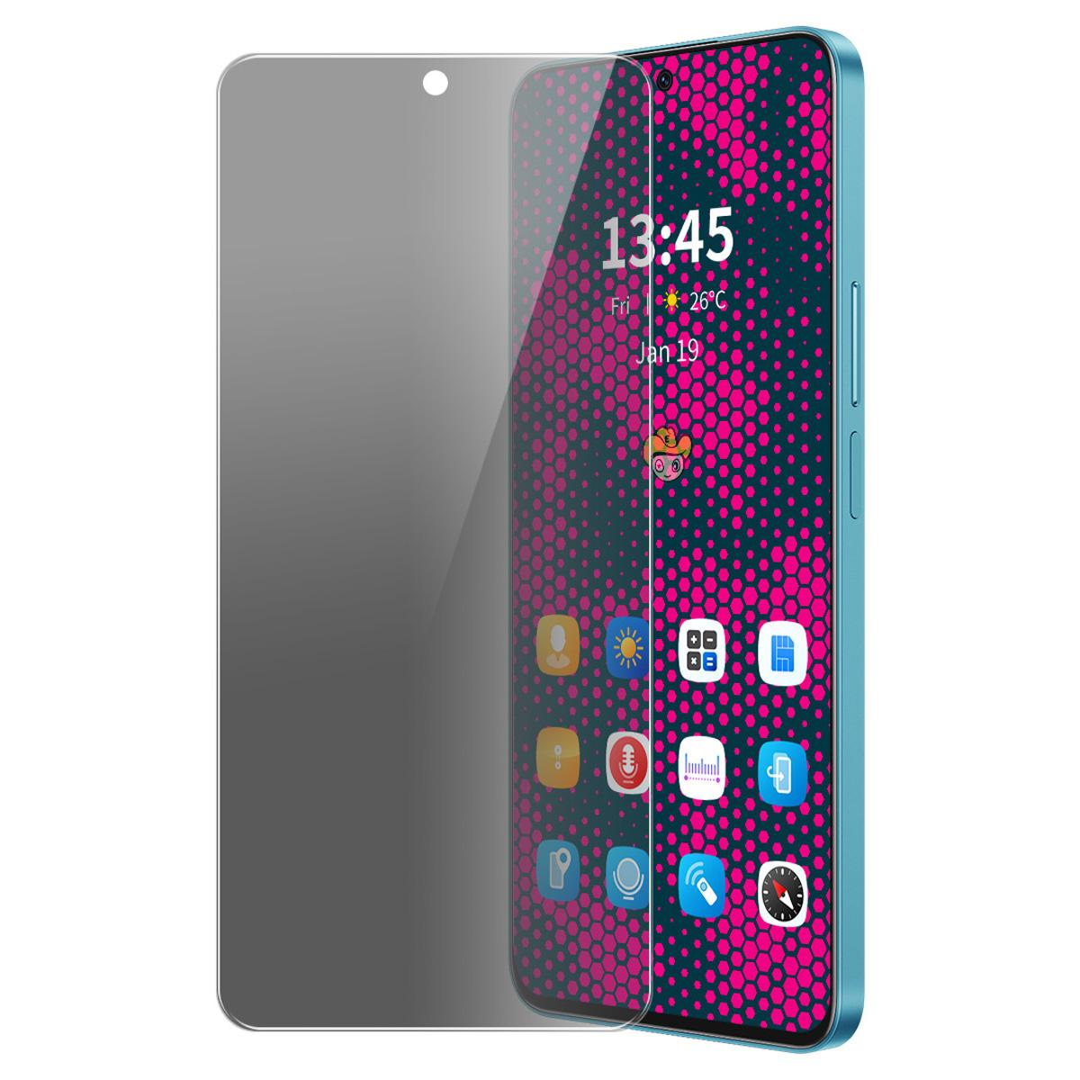 

ENKAY HAT PRINCE Для Samsung Galaxy M55 5G/F55 5G Захисна плівка з високого алюмосилікатного скла з захистом від підглядання та шпигунства Type A