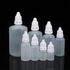 5Pcs Set Empty Plastic Dropper Bottles 3/5/10/15/20/30/50/100ml Squeezable Refillable for Paint Beauty Oil Ink Cosmetics Storage