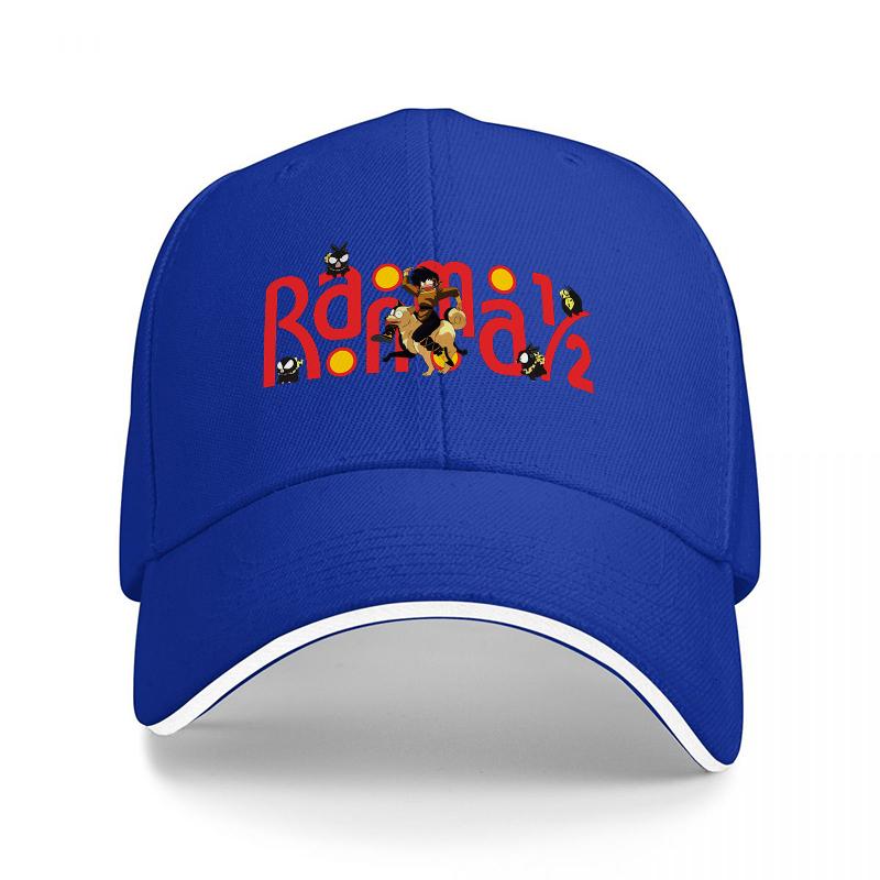 Rogamakz Logo Baseball Cap Black with Red and Yellow Design Adjustable Fit for Adults Streetwear Fashion Hat