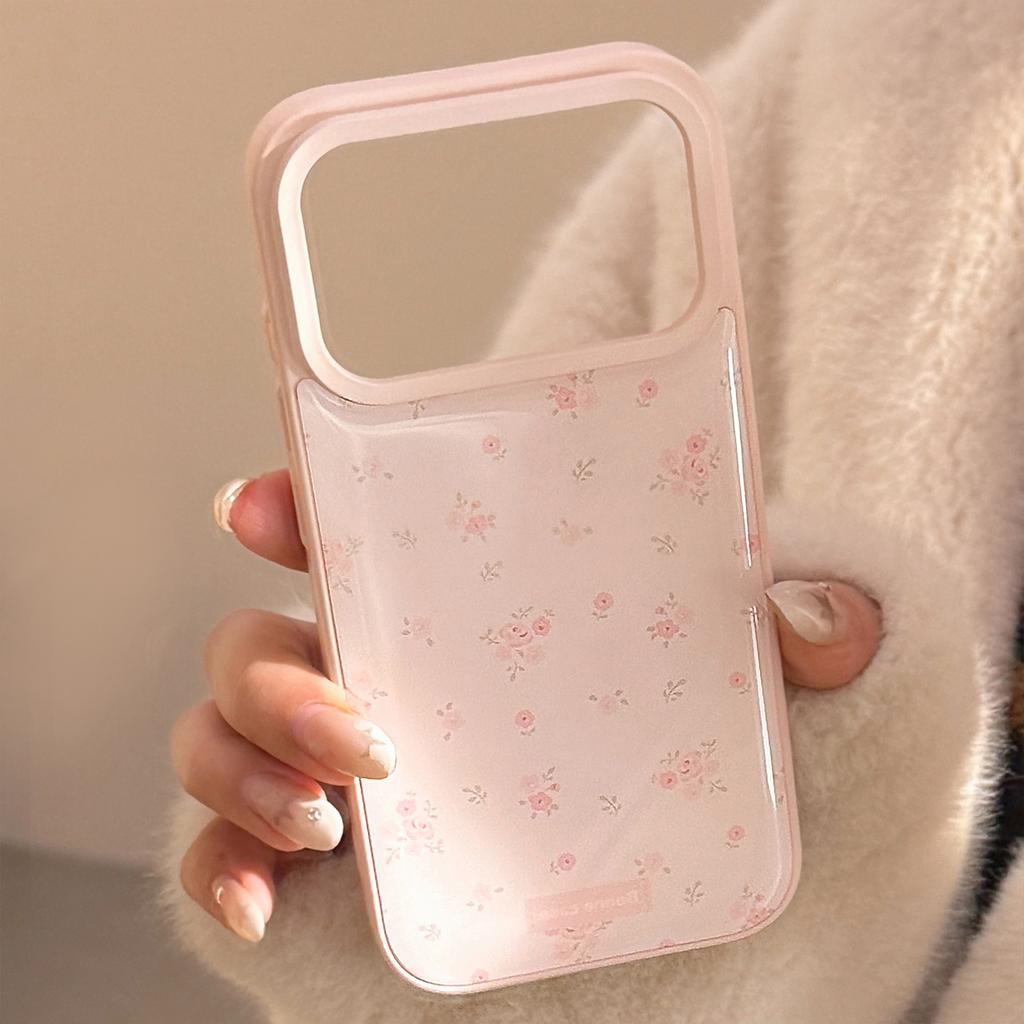 Fairy Wind für Apple 17Promax Handyhülle Tropfenkleber Crush Blume 15 für IPhone 16 für Huawei für Samsung 14 Hart