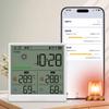 WiFi Thermometer Hygrometer, Indoor Temperature Humidity Monitor with App Alert, Remote Monitoring, Data Export for
