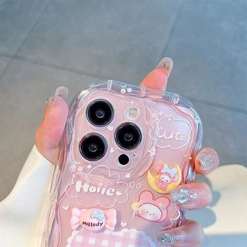 Ins Style Niche Plaid Heart Apple 16 Pro Max Phone Case iPhone 13/12/11 Full Coverage XS/7/8P New