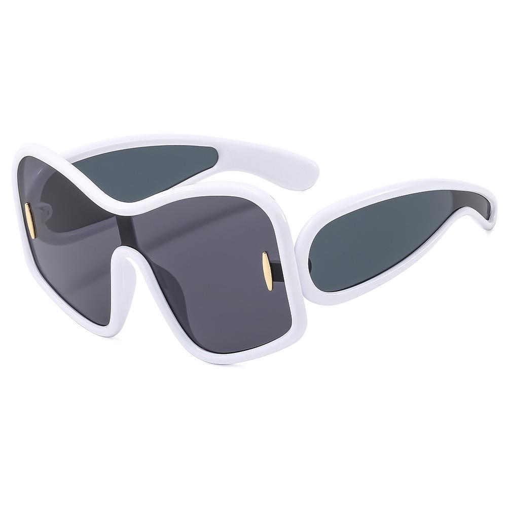 

JYL TS Women s Oversized - Trendy One-Piece Sun Sunglasses ZT-1983 c-1598 старої закривається кольоровий