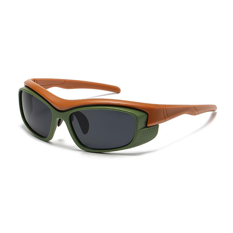 New arrival Popular Women's Sunglasses Punk Sunglasses Unique Oval Sun Glasses Men Goggle Shades Mirror Colorful Y2K Eyewear