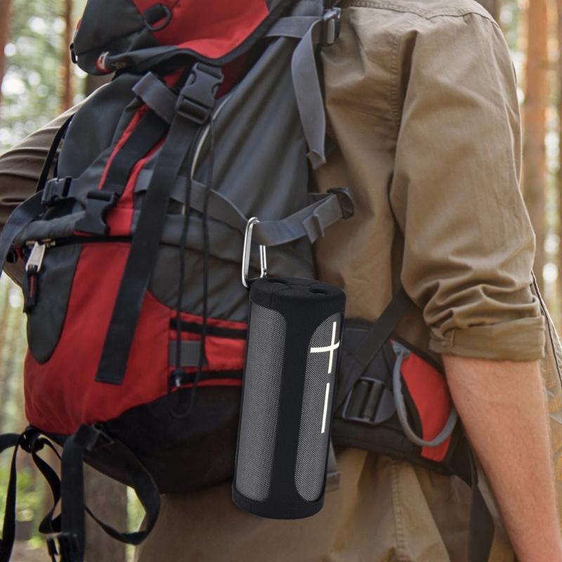 Waterproof Silicone Cover Case for Ears BOOM 4 Speaker Durability Build Case with Carabiner Speaker Accessories