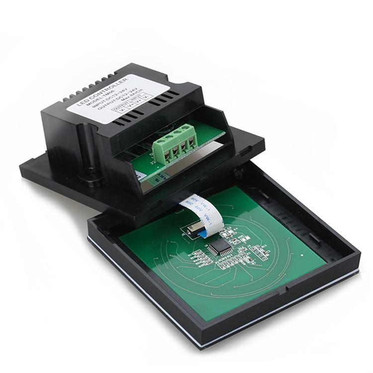 Touch Panel LED Dimmer Controller for Single Color Light Strip (12-24V)